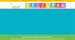 Desktop Screenshot of hospitalmaria.org